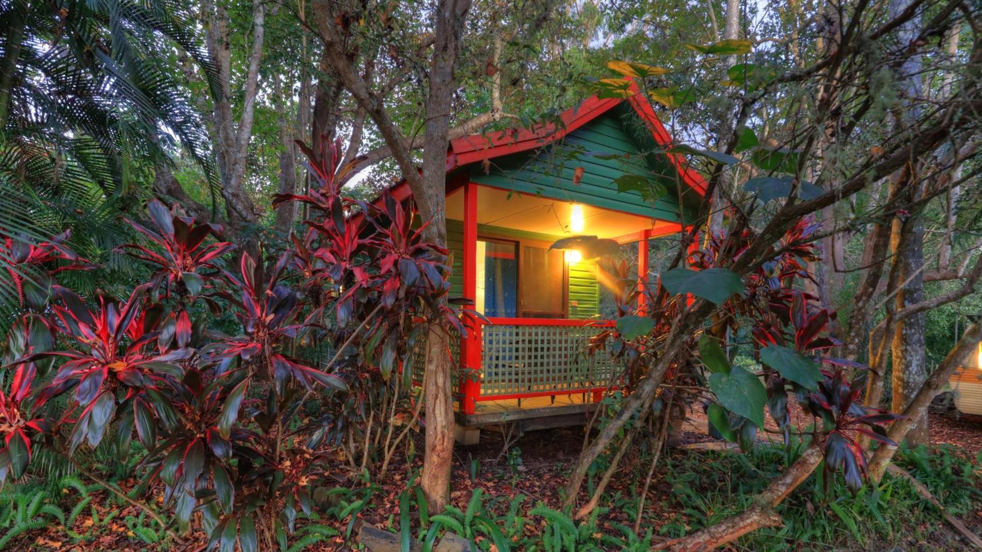 Lake Eacham Tourist Park & Cabins Exteriör bild